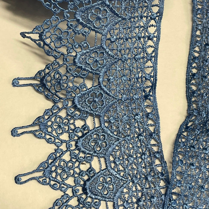 Lace Trim Classic Window Fancy Drapes Design Venise, 4" Wide, Choose Color. Multi-Use Garments Bridal Decoration Slip Extender Veils Table Runner