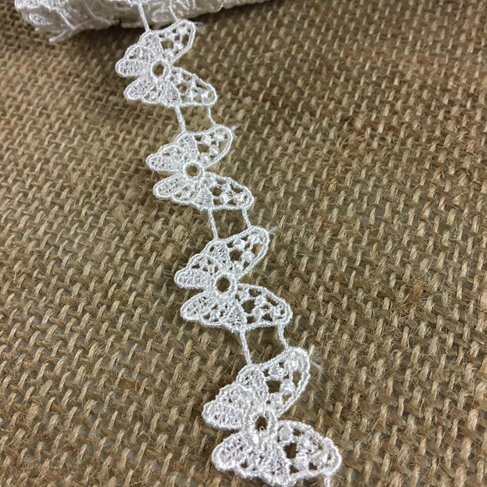 Butterflies Trim Lace Use by the Yard or Cut individually, 3/4" Wide, Garments Veils Crafts Scrapbooks Costumes ⭐