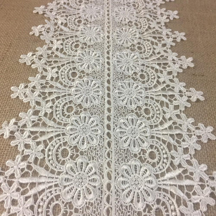 Trim,Lace,Floral,Geometric,Venise by,the,Yard,Guipure,Chemical,Decorations,Table Runner,Cover,Events,Invitations,Arts and Crafts,Scrapbook,Funeral,Casket,Coffin,Ribbon,Victorian,Traditional,DIY Clothing,DIY Sewing,Proms,Bridesmaids,Encaje,A0196P6