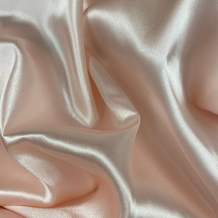 Charmeuse Satin Fabric Soft Shiny Drapy, 60" Wide, Choose Color, for Bridal Dress Garment Dance & Theater Costume Backdrop Table Cover Overlay