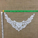 Lace Applique Piece Rose Motif Embroidery Venise Patch Neckpiece, 5"x8", Choose Color.Multi-use ex. Garments DIY Sewing Tops Costumes