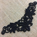Lace Applique Motif Piece Embroidery Venise Patch 6" Long, Choose Color.  Multi-Use ex: Garments Bridals Costumes Invitations Scrapbooks