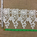 Trim Lace Daisy Floral Venise by the Yard, 4.50" Wide, Choose Color. Multi-Use Garment Veil Slip Extender Bridal Crafts Dance Theater Costumes DIY Sewing Decoration