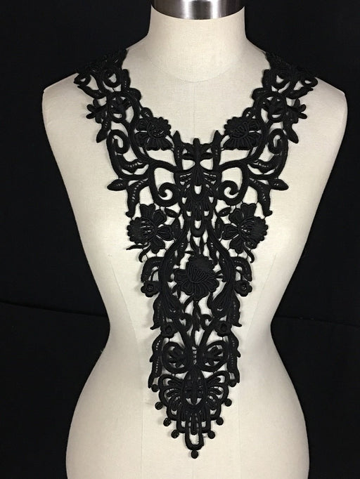 2Pcs White Fine Venise Lace Fabric Dress...