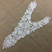 Lace Applique Super Yoke Piece Embroidery Venise, 20"x11", Choose Color. Multi-Use ex. Garments Bridal Tops Costumes, Use Whole or Cut Pieces. Dye-able Rayon