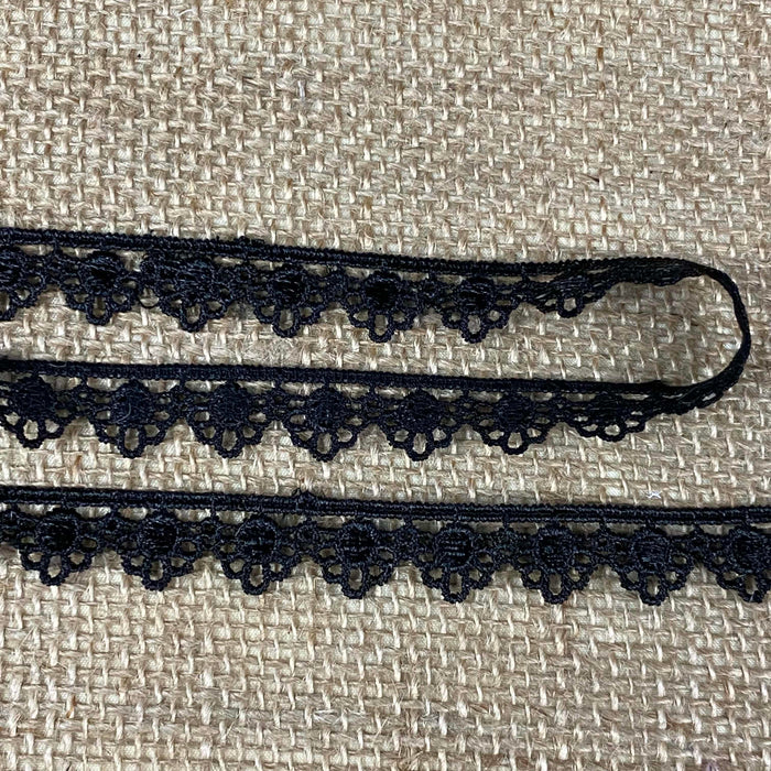 Lace Trim Classic 1/2" Wide Simple Venise Edging for Garments Bridal DIY Sewing face mask Crafts Veils Costumes Scrapbook
