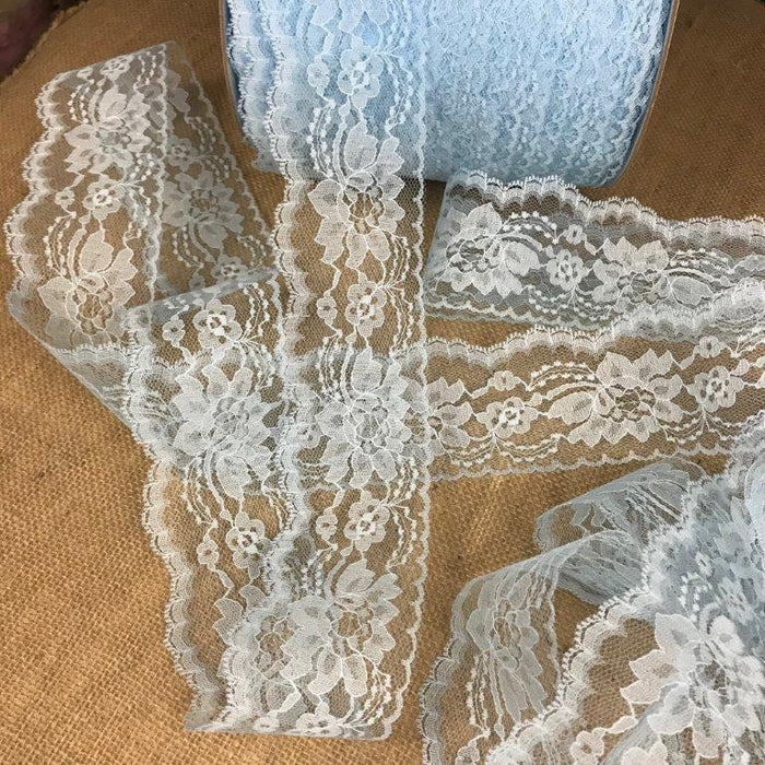 Raschel Trim Lace 3" Decorations Table Runner Events Invitations Arts and Crafts Scrapbook Ribbon Victorian Traditional DIY Clothing DIY Sewing Proms Bridesmaids Encaje  Retro French Venice Lace