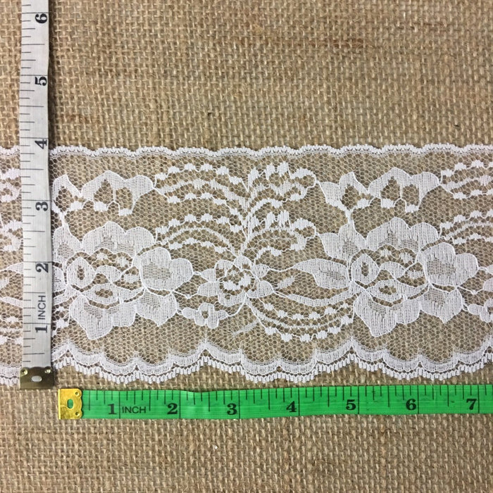 Raschel Trim Lace Beautiful Floral 4