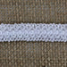 Gimp Braid Trim White, 1/2" Wide by the yard Fancy French Chinese, Choose multiples of 10 or 30 Yards. Multi-use Garments Costume Scrapbooks Quilting