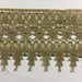 Gold/Silver Trim Lace Metallic Antique Vintage Venise, 4.5" Wide, Choose Color, Multi-Use Garments Decoration Altar Craft Costumes Crowns DIY Sewing