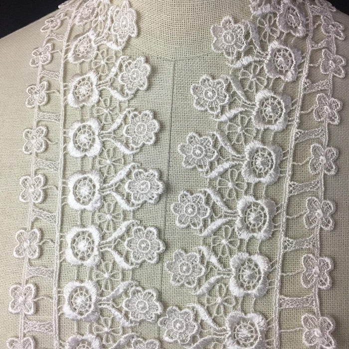 Lace Trim Quality Venise, 3" Wide, Choose Color, Multi-Use Garments Bridal DIY Sewing Slip Extender Crafts Veils Costumes Scrapbook