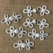 Frog Button Three Loop Functional Traditional Chinese Fastener Closure, Choose Color, Multi-Use Garments Tops Decorations Crafts Costumes