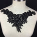 Beaded Applique Piece Lace Yoke Neckpiece Eagle, 11"x7", Choose Color, Multi-Use Garments Dance Theater Costumes Tops Decoration DIY Sewing