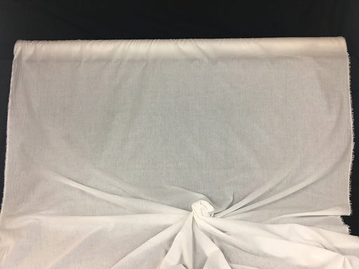 Lawn Cotton Fabric, Plain Soft Cotton Fabric, 58" Wide, White, Many uses Garments Costumes Curtains Table Cover DIY Sewing Back Drop Communion