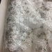 3D Ribbon Lace Sequins Fabric Mesh Full Allover Floral, 51" Wide, Choose Color, Multi-Use Garments Table Overlay Costume Backdrop Decoration