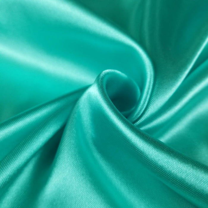Medium Satin Fabric Shiny Drapy, 60" Wide, Choose Color, for Bridal Garment Dance & Theater Costume Backdrop Table Cover Overlay DIY Sewing