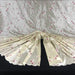 Cherry Blossom Embroidered Taffeta Fabric Full Allover Double Border, 52" Wide, Choose Color, Use for Apparel Costumes Table Overlay Curtains